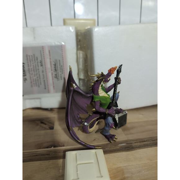 Hamilton Collection Dragon Figurine, Fiery Youngbloods, Si Starsky Figurine - Picture 3 of 6